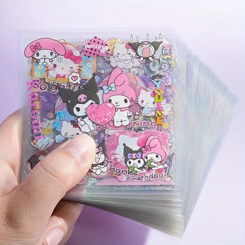 Hello Kitty Sanrio Non-Repeating 100-Piece Sticker Set - Image 3