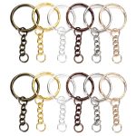 Versatile Key Ring Key Chain Set – Perfect for DIY Jewelry and Accessories