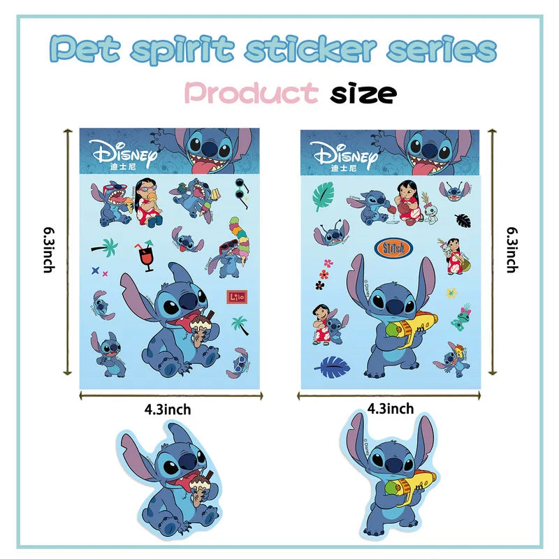 Disney Lilo & Stitch Kawaii DIY Stickers – Cute & Waterproof - Image 4
