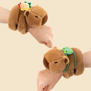 Adorable Capybara Plush Snap Wristband – Cute and Fun for Kids