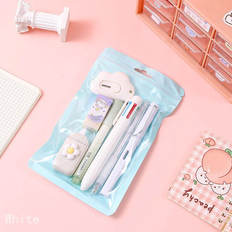 Kawaii Korean Stationery Set – Perfect for Students and Office Use - Image 10