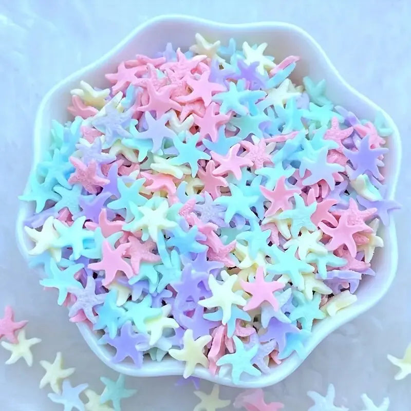 30pcs Resin Nail Charms – Kawaii 3D Shell & Jellyfish Nail Art - Image 8