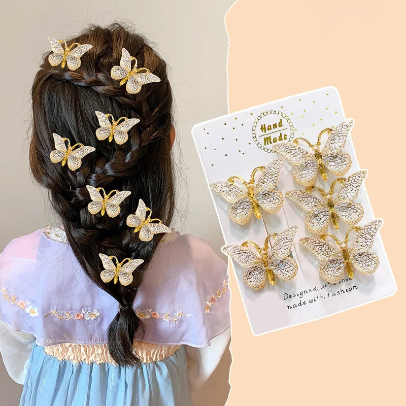 5PCS Cute Sweet Gradient Baby Hairpins – Perfect Accessories - Image 2