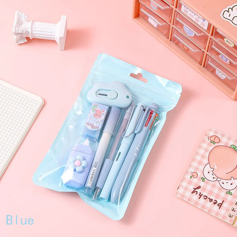 Kawaii Korean Stationery Set – Perfect for Students and Office Use - Image 11