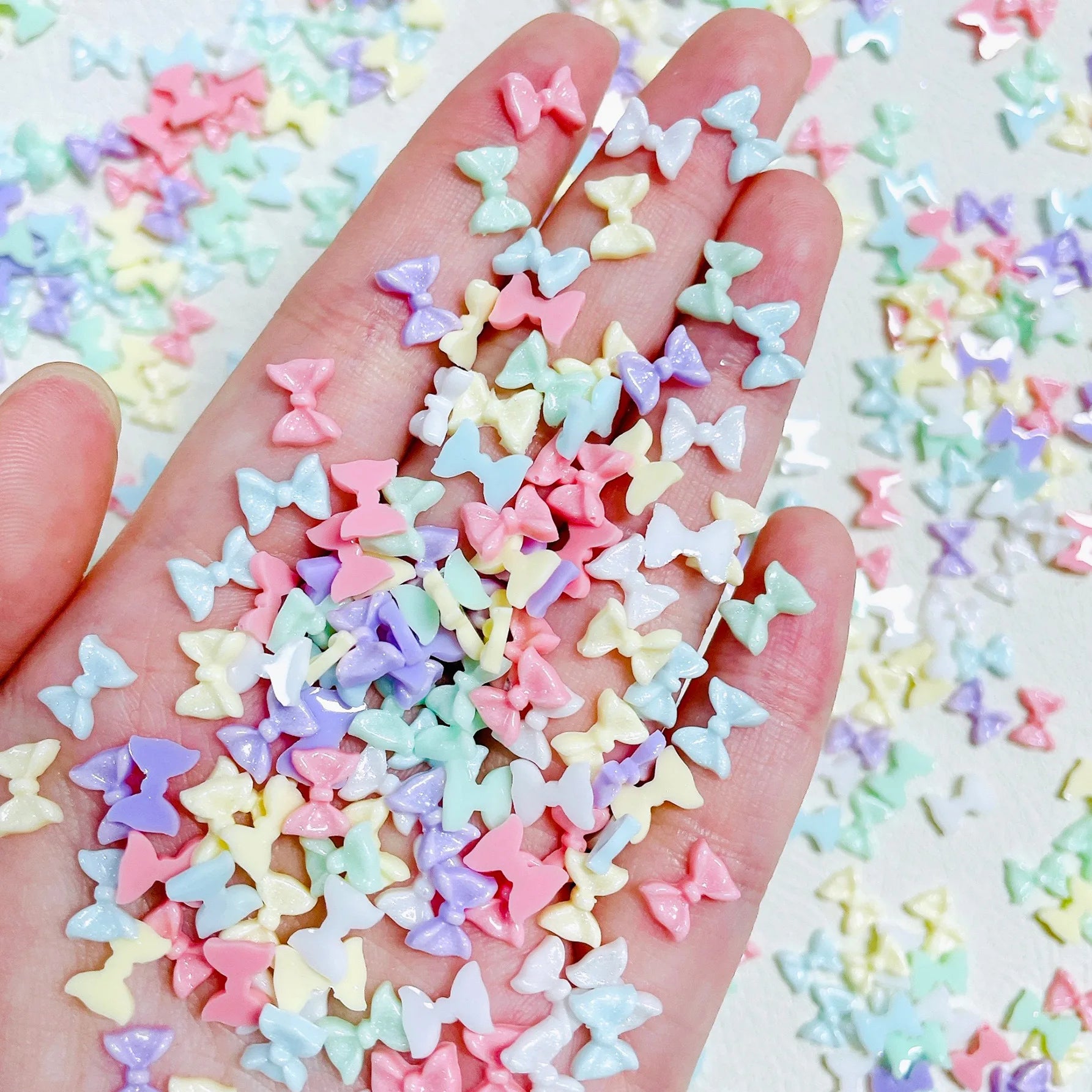 30pcs Resin Nail Charms – Kawaii 3D Shell & Jellyfish Nail Art - Image 7