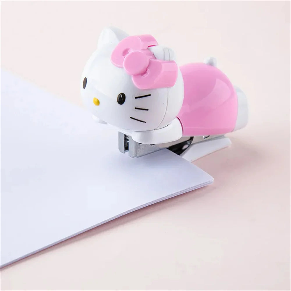 Sanrio Hello Kitty Staplers Set – Kawaii Cartoon Stationery for Students - Image 3