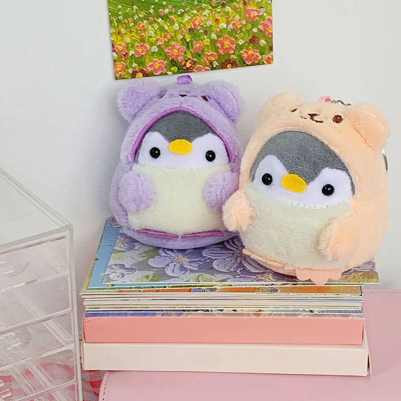Cute Penguin Doll Plush Keychain - Image 3