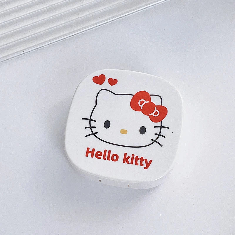 Kawaii Sanrio Contact Lenses Box – Hello Kitty, Kuromi Travel Case - Image 7