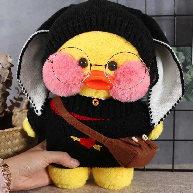 4Pcs Set Doll Clothes & Accessories for 30Cm Yellow Duck Kawaii Dolls - Image 8