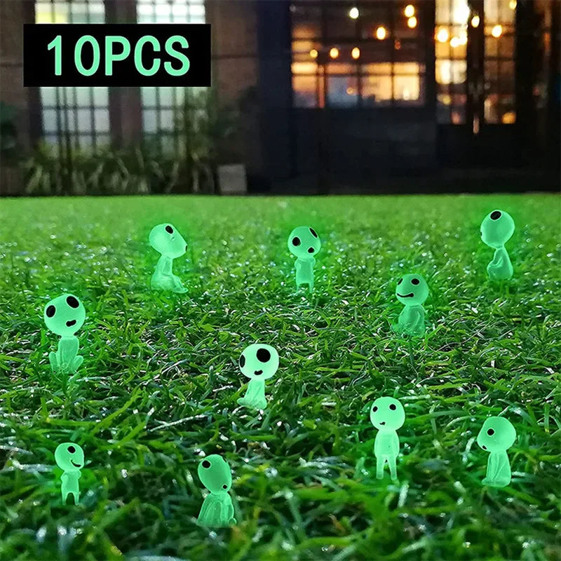 10 Pieces Miniature Luminous Princess Landscape Decorations - Image 4
