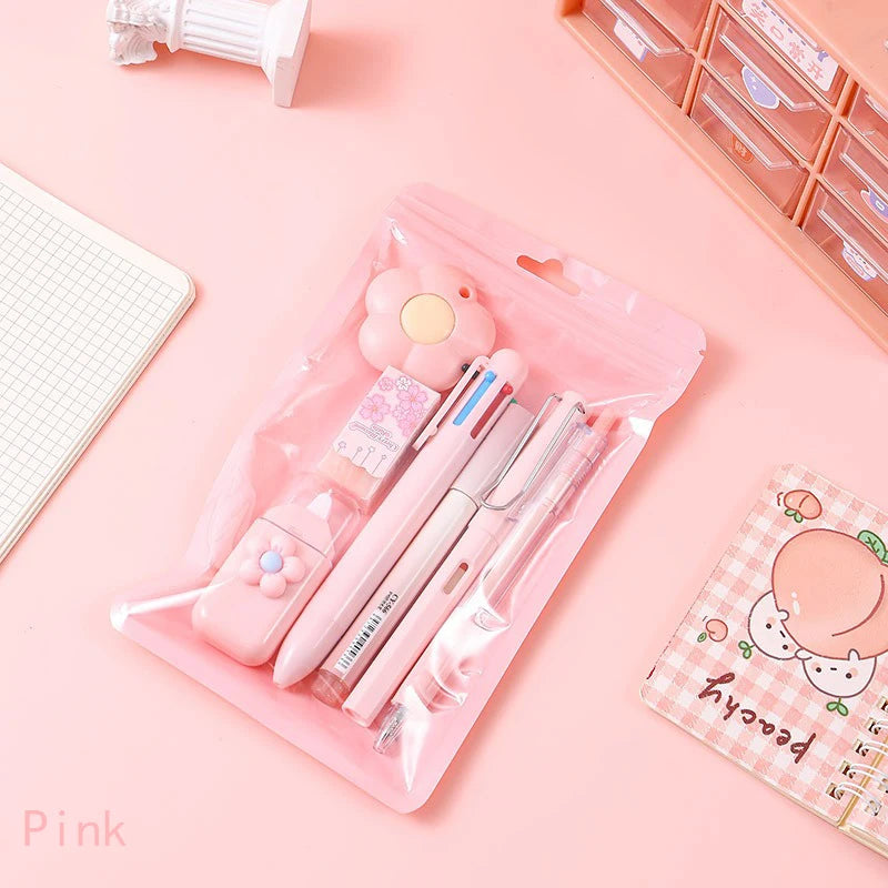 Kawaii Korean Stationery Set – Perfect for Students and Office Use - Image 7