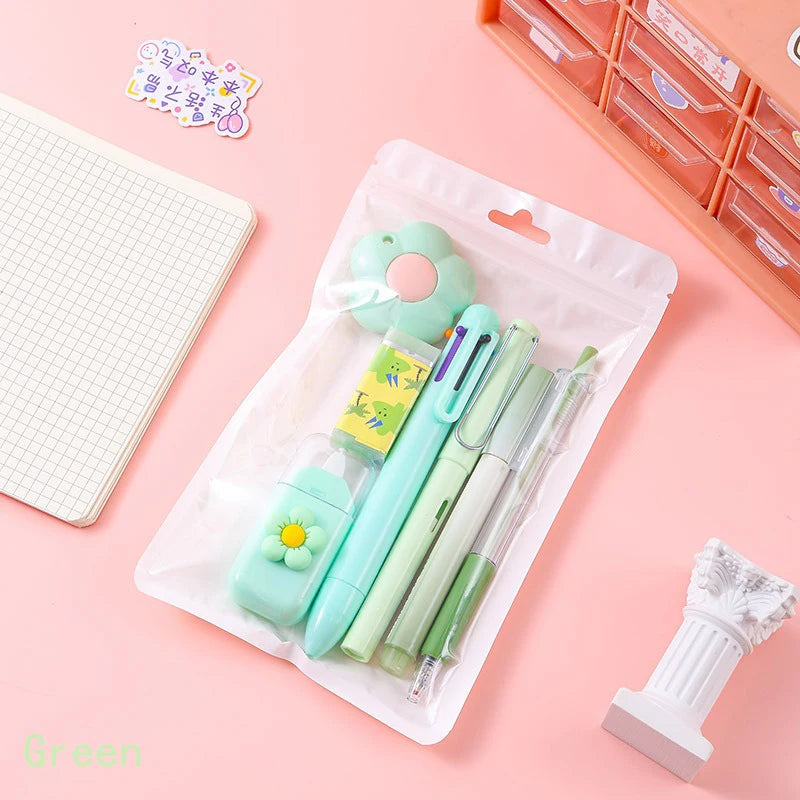 Kawaii Korean Stationery Set – Perfect for Students and Office Use - Image 8