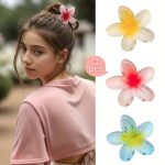 Vibrant Floral Hair Claws – Elegant Accessories for Every Occasion