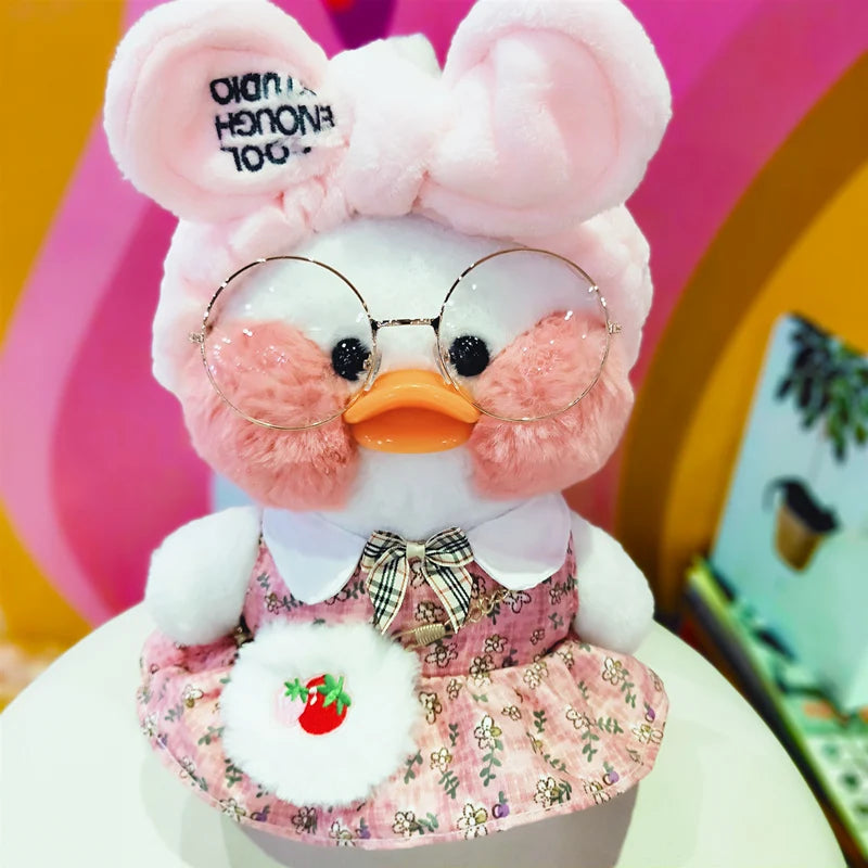 4Pcs Set Doll Clothes & Accessories for 30Cm Yellow Duck Kawaii Dolls - Image 10