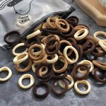 Women’s Seamless Thumb Ring Hair Ties – 50pcs Set