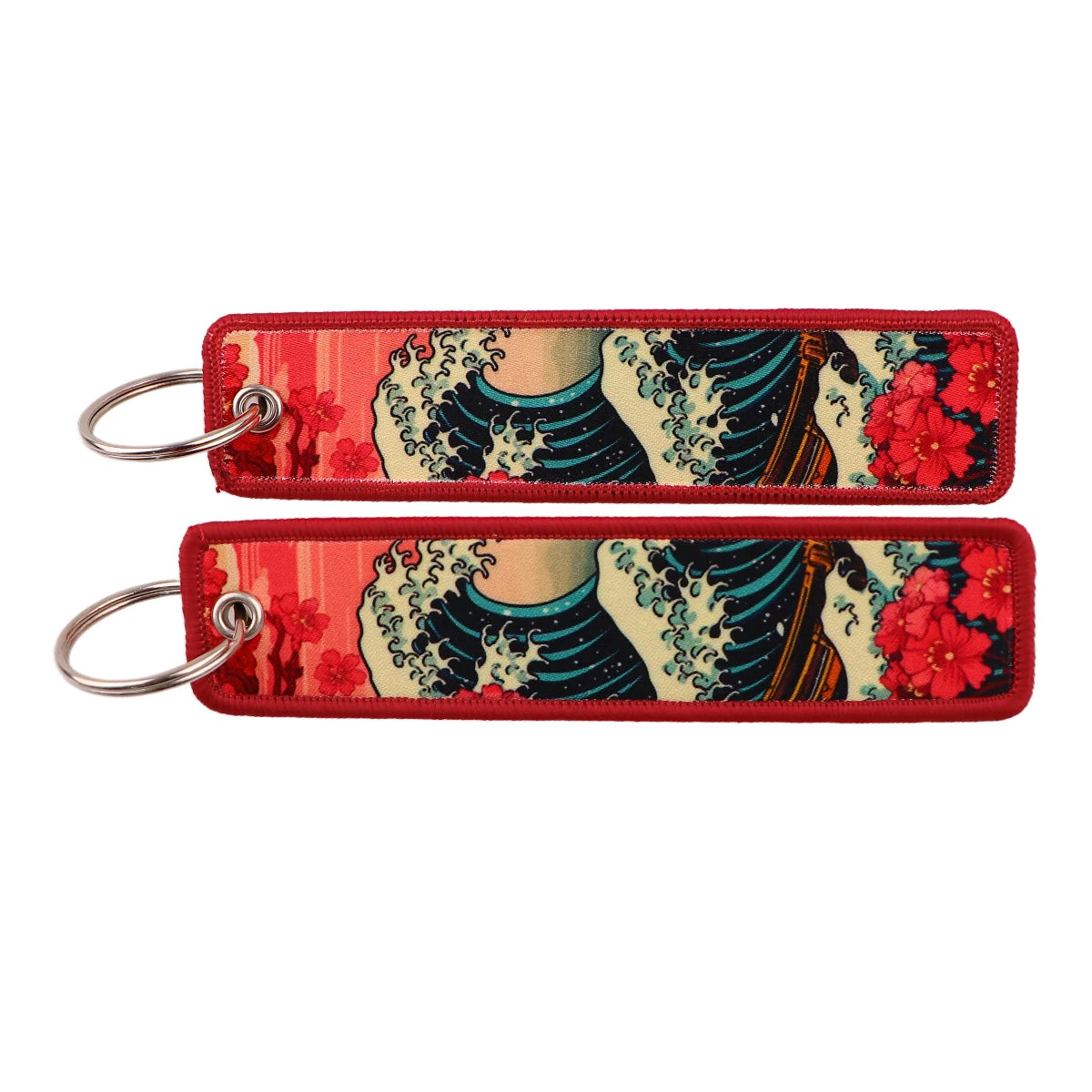 Van Gogh Embroidery Key Fobs – Artistic Keychain Accessories for Vehicles - Image 7