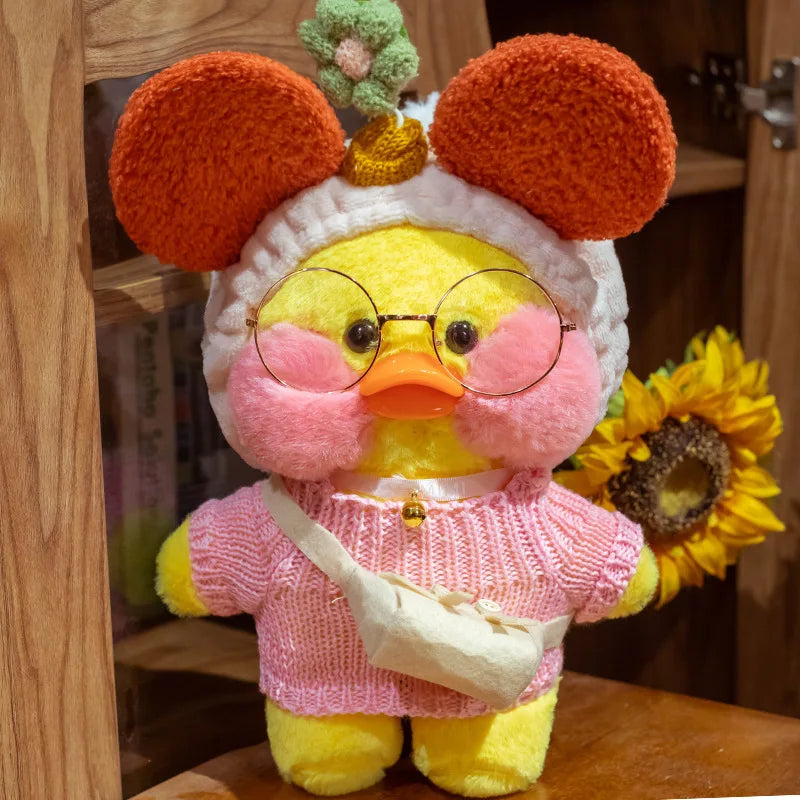 4Pcs Set Doll Clothes & Accessories for 30Cm Yellow Duck Kawaii Dolls - Image 24