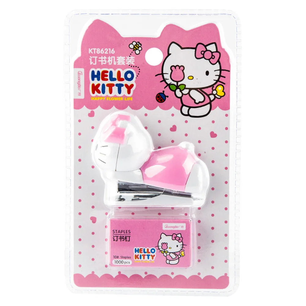 Sanrio Hello Kitty Staplers Set – Kawaii Cartoon Stationery for Students - Image 7