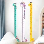 Adorable Cartoon Height Stickers for Kids' Rooms & Kindergartens