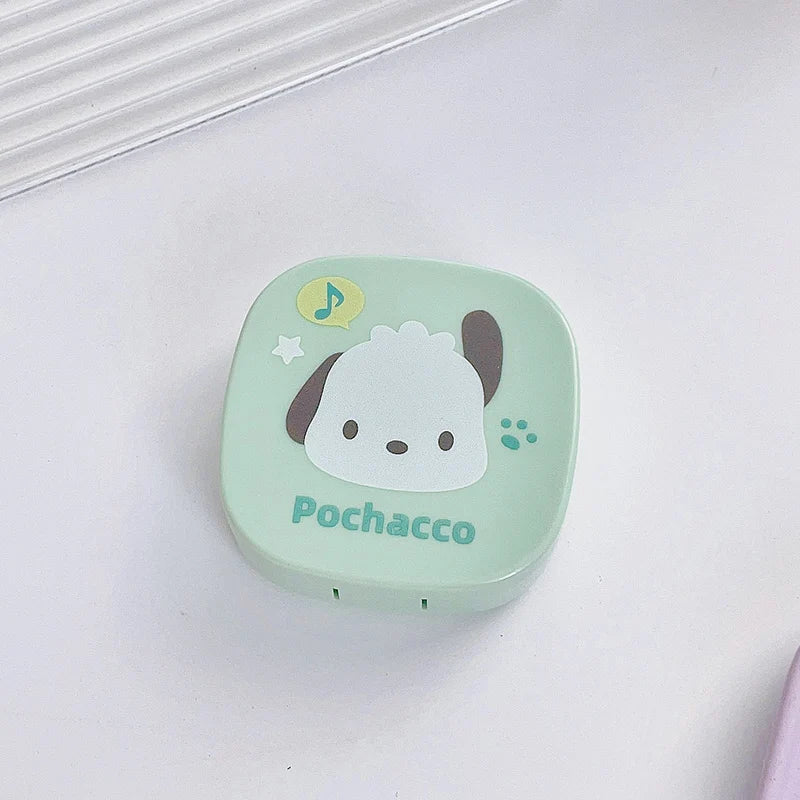 Kawaii Sanrio Contact Lenses Box – Hello Kitty, Kuromi Travel Case - Image 10
