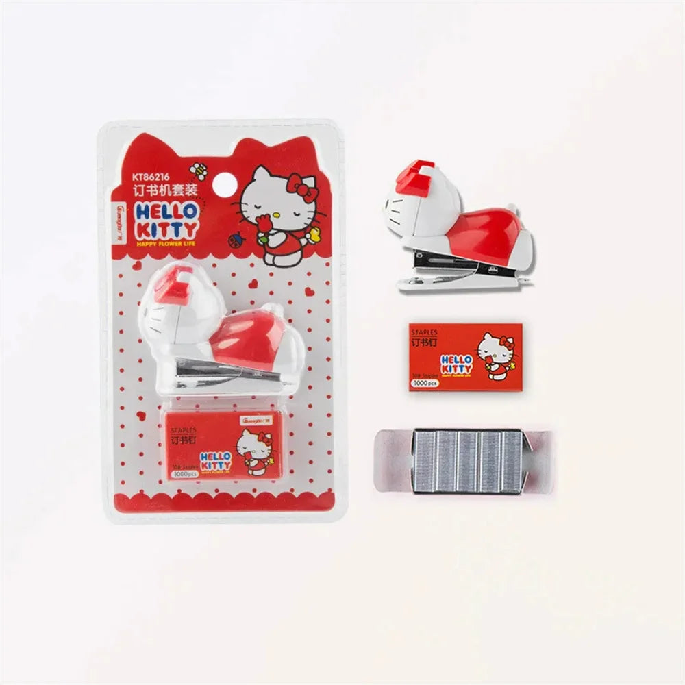 Sanrio Hello Kitty Staplers Set – Kawaii Cartoon Stationery for Students - Image 6
