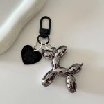 Fashion Punk Y2K Balloon Dog Keychain